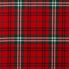 Morrison Red Modern 10oz Tartan Fabric By The Metre